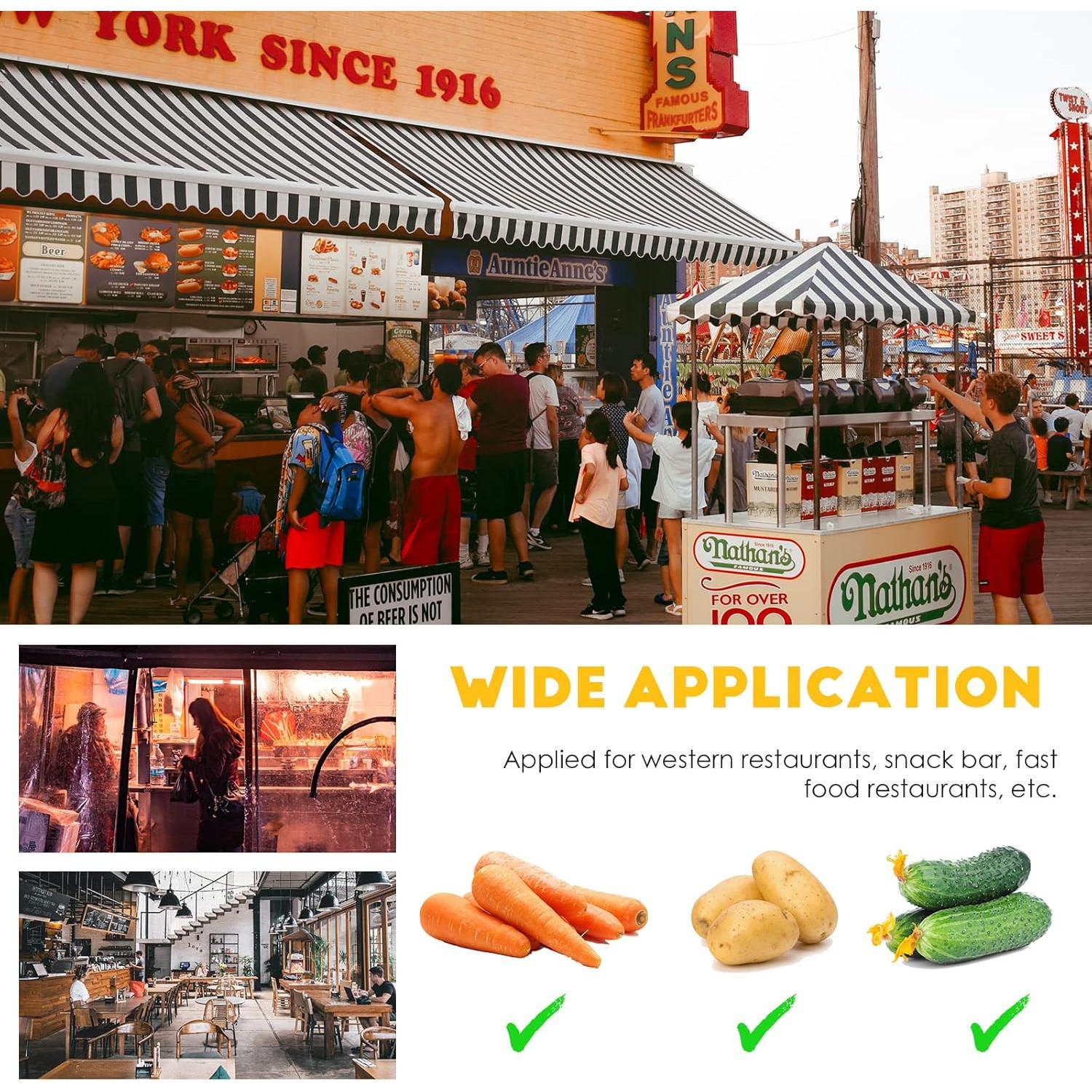 Cortadora de Patatas Eléctrica CGOLDENWALL Automática 5.61kg