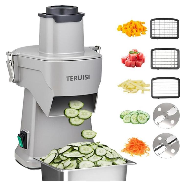 Picadora de Verduras Eléctrica 200W TERUISI GJ817 4 en 1