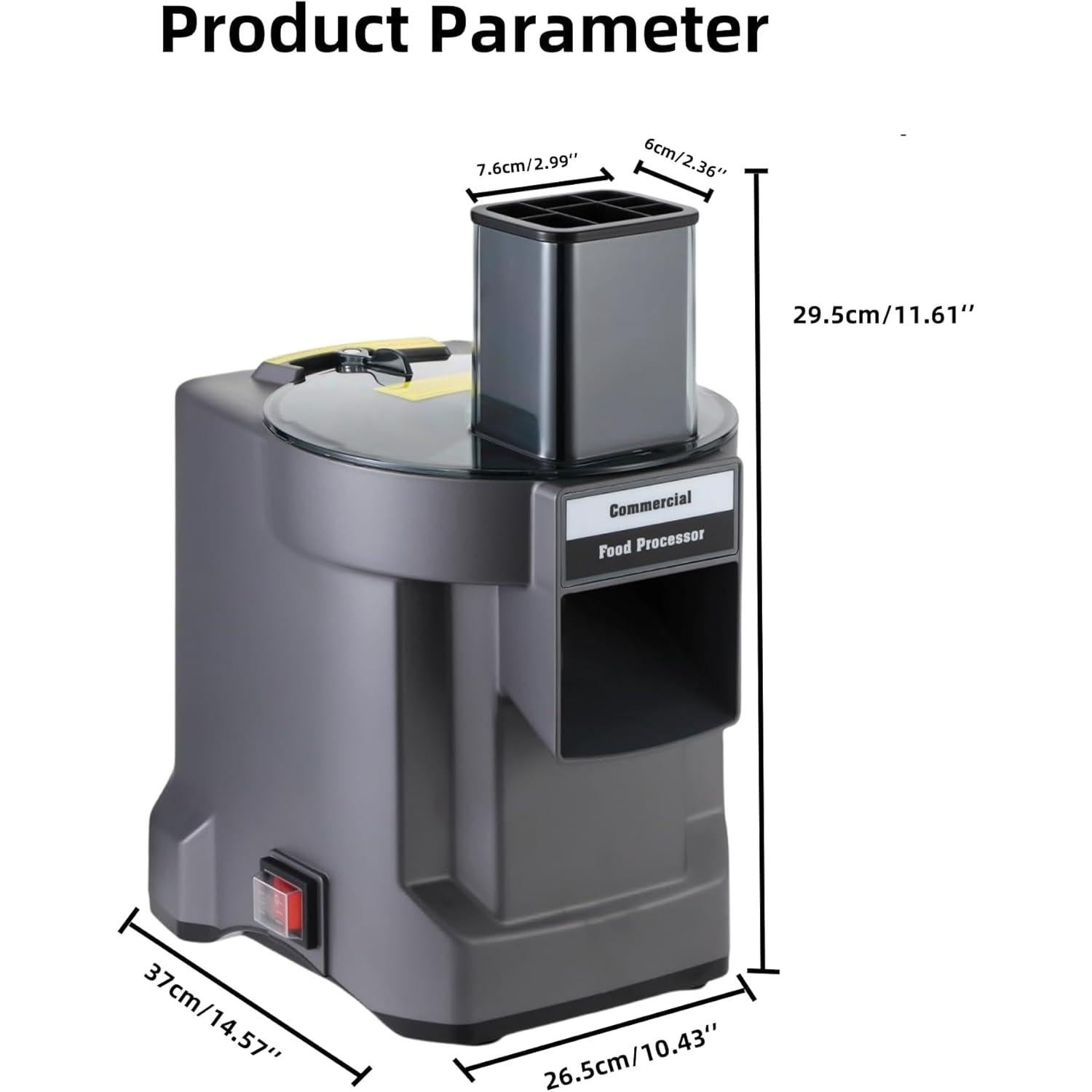Cortador Eléctrico de Verduras TecfdAssist K8600 3 en 1