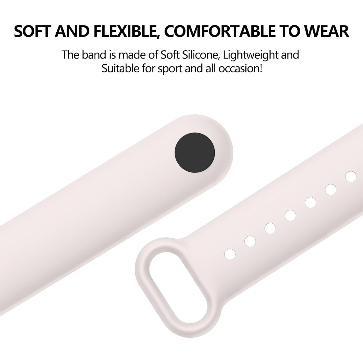Correas de Silicona Tobfit para Xiaomi Mi Band 8 - 3 Piezas