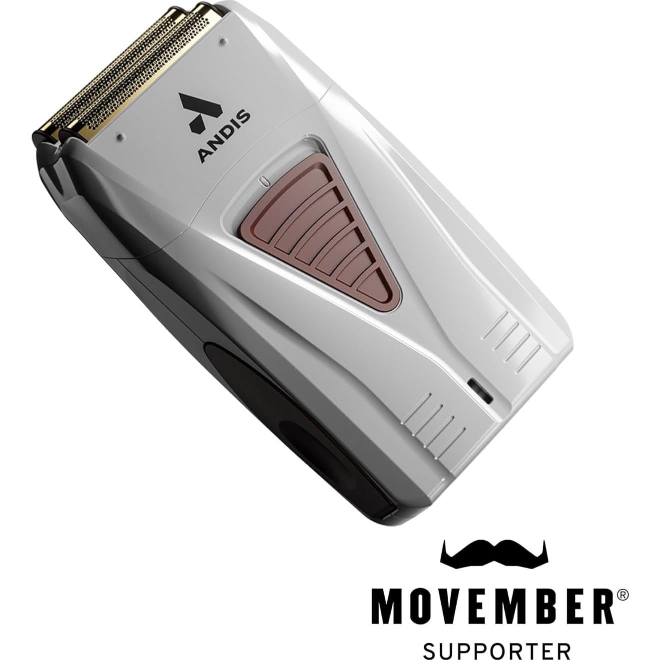 Afeitadora Inalámbrica Andis Pro Foil 17235 Titanio Gris