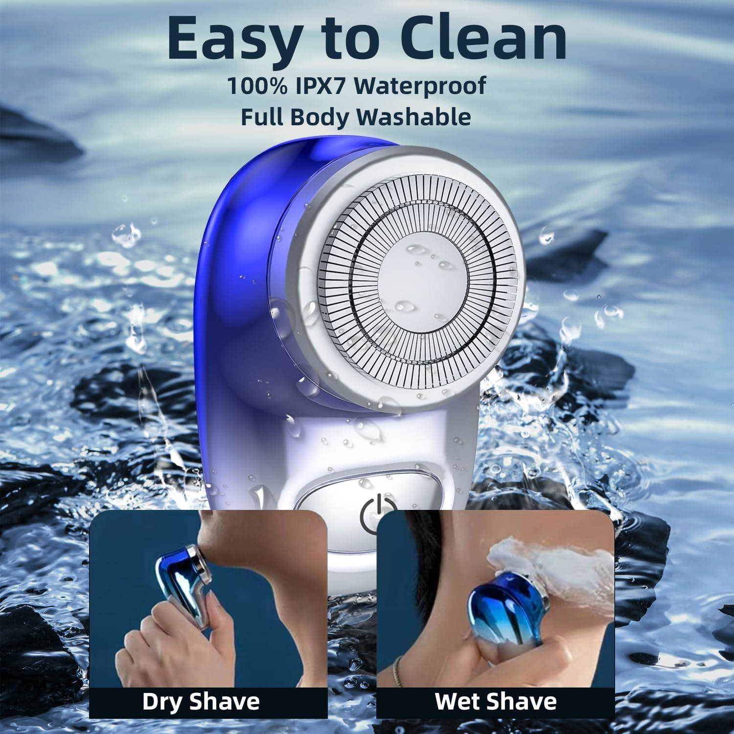 Mini Afeitadora Eléctrica Naisvis MT001 Recargable Impermeable