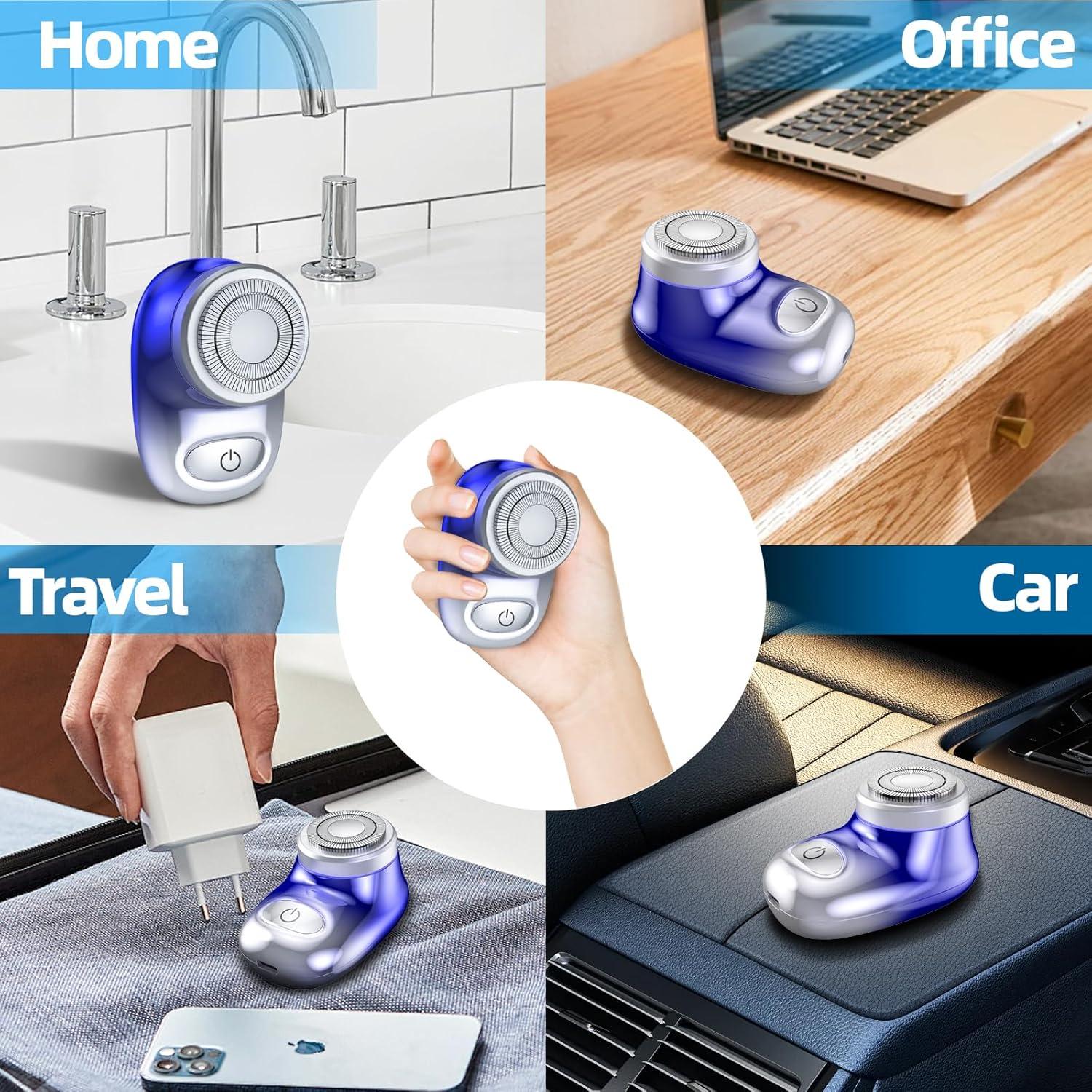 Mini Afeitadora Eléctrica Naisvis MT001 Recargable Impermeable