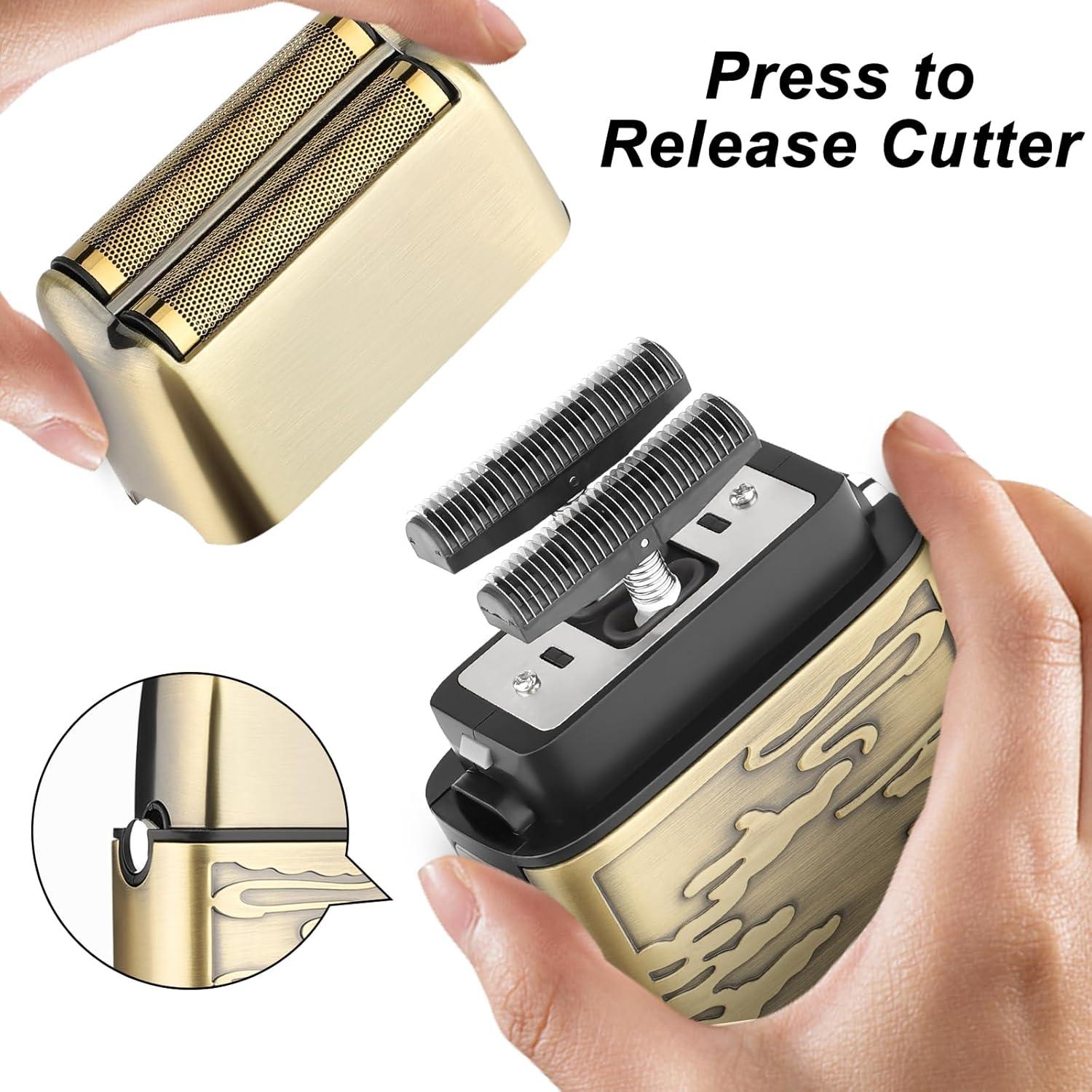 Afeitadora Eléctrica GSKY 2010 Doble Cuchilla Inalámbrica