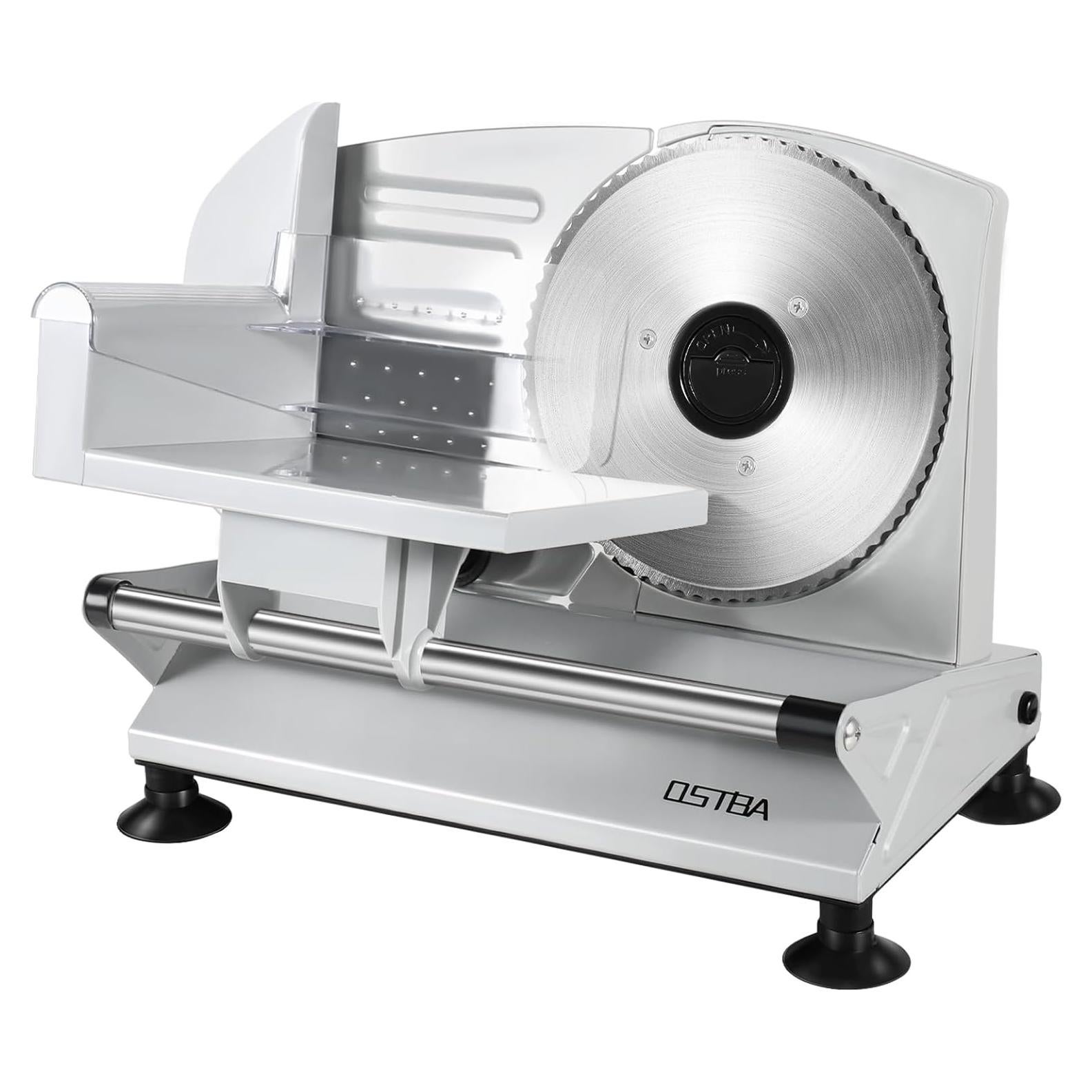 Cortadora de Carne Eléctrica OSTBA 150W con Cuchilla 17cm