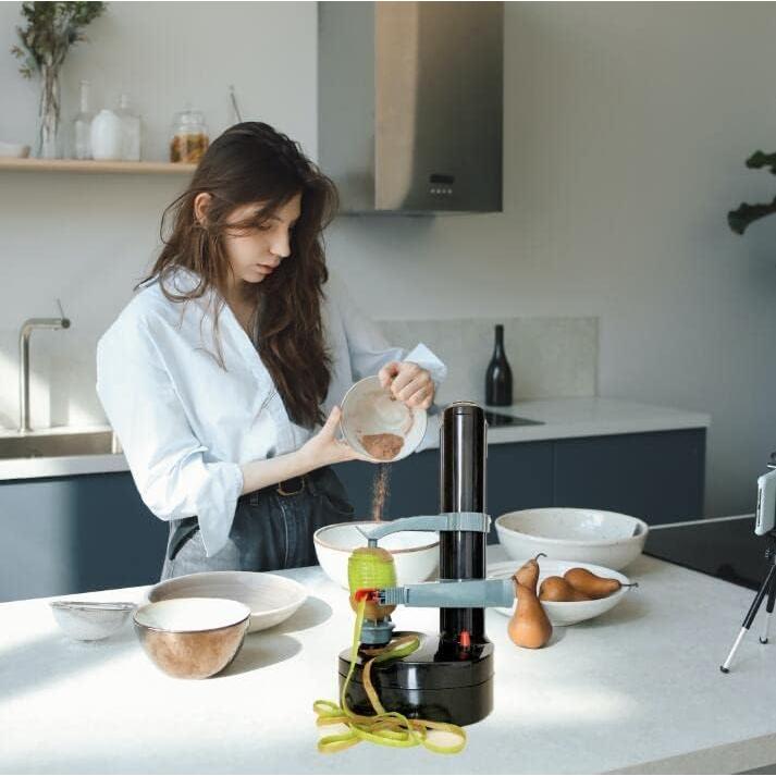 Pelador Eléctrico de Verduras CPDZ EP Automático Negro