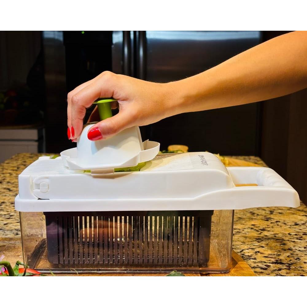 Picador de Verduras Zoco Smart 14 en 1 Acero Inoxidable