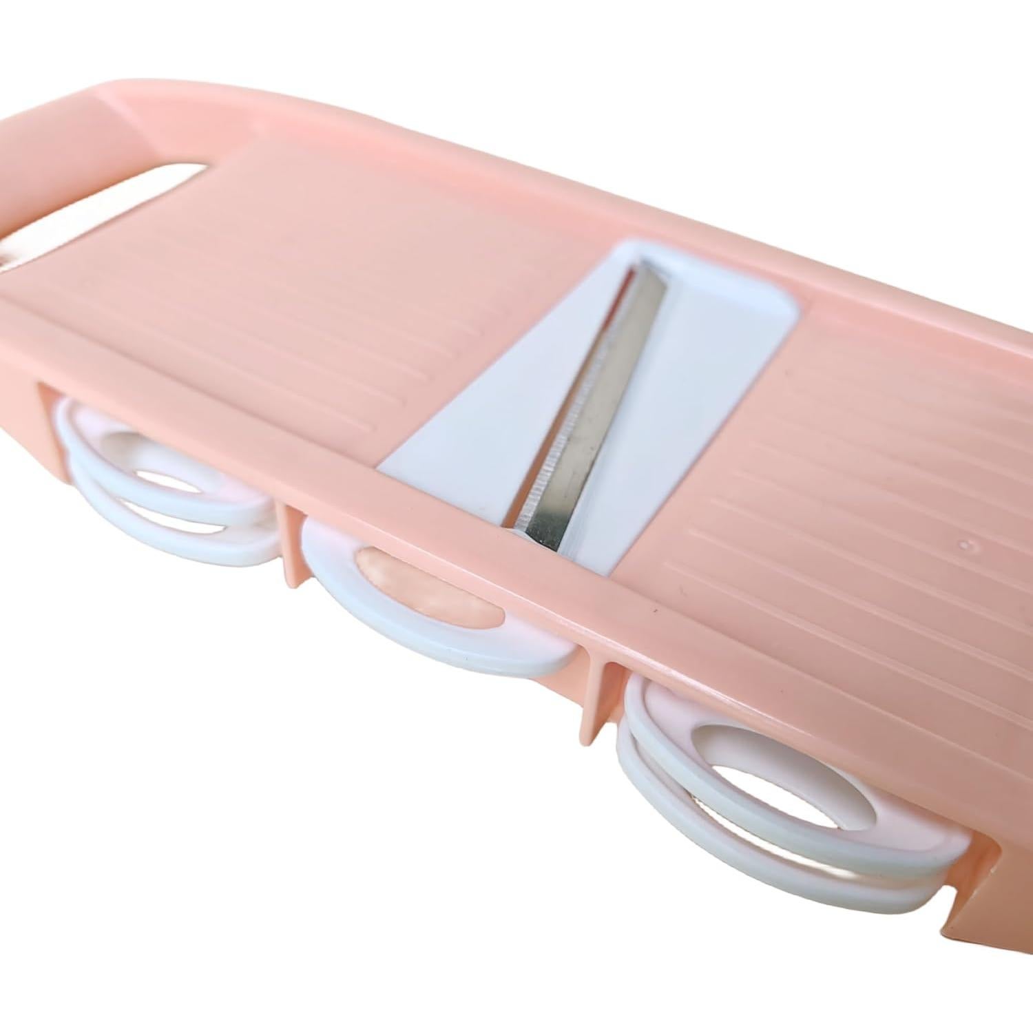 Cortador de Mandolina 7-en-1 Nbguigdstr Rosa - Rallador y Pelador