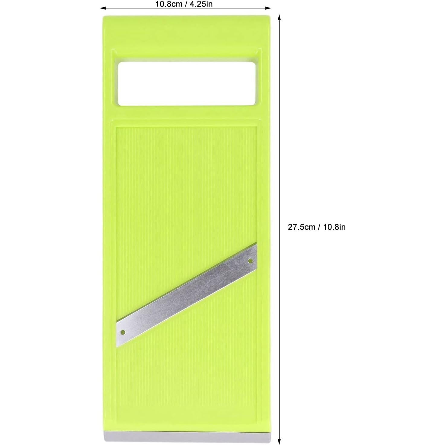 Cortador de Verduras Mandolina Fockety 10.8x27.5cm Acero Inoxidable