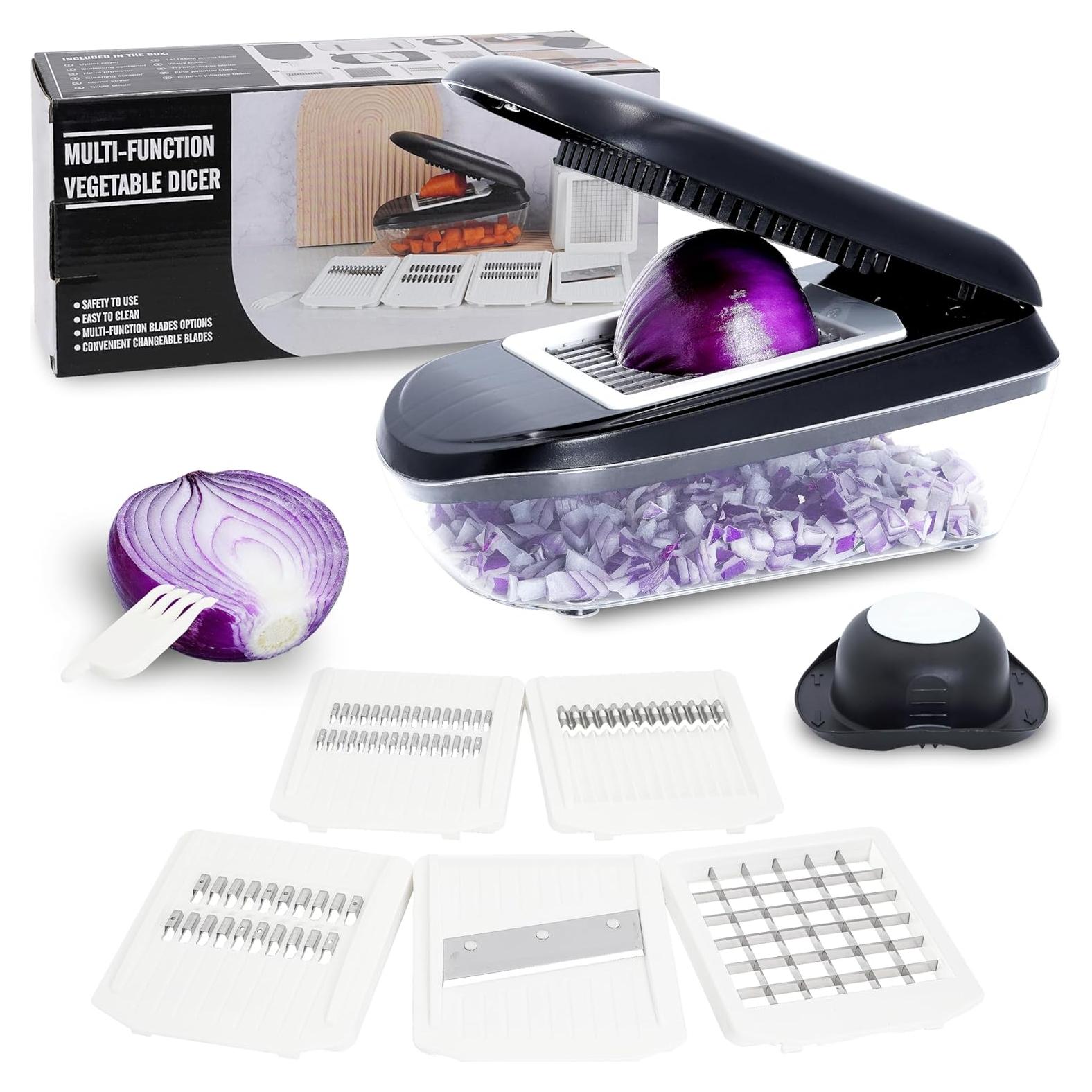 Cortador de Verduras Jikoni Yetu VEG-001 Antideslizante 0.88kg