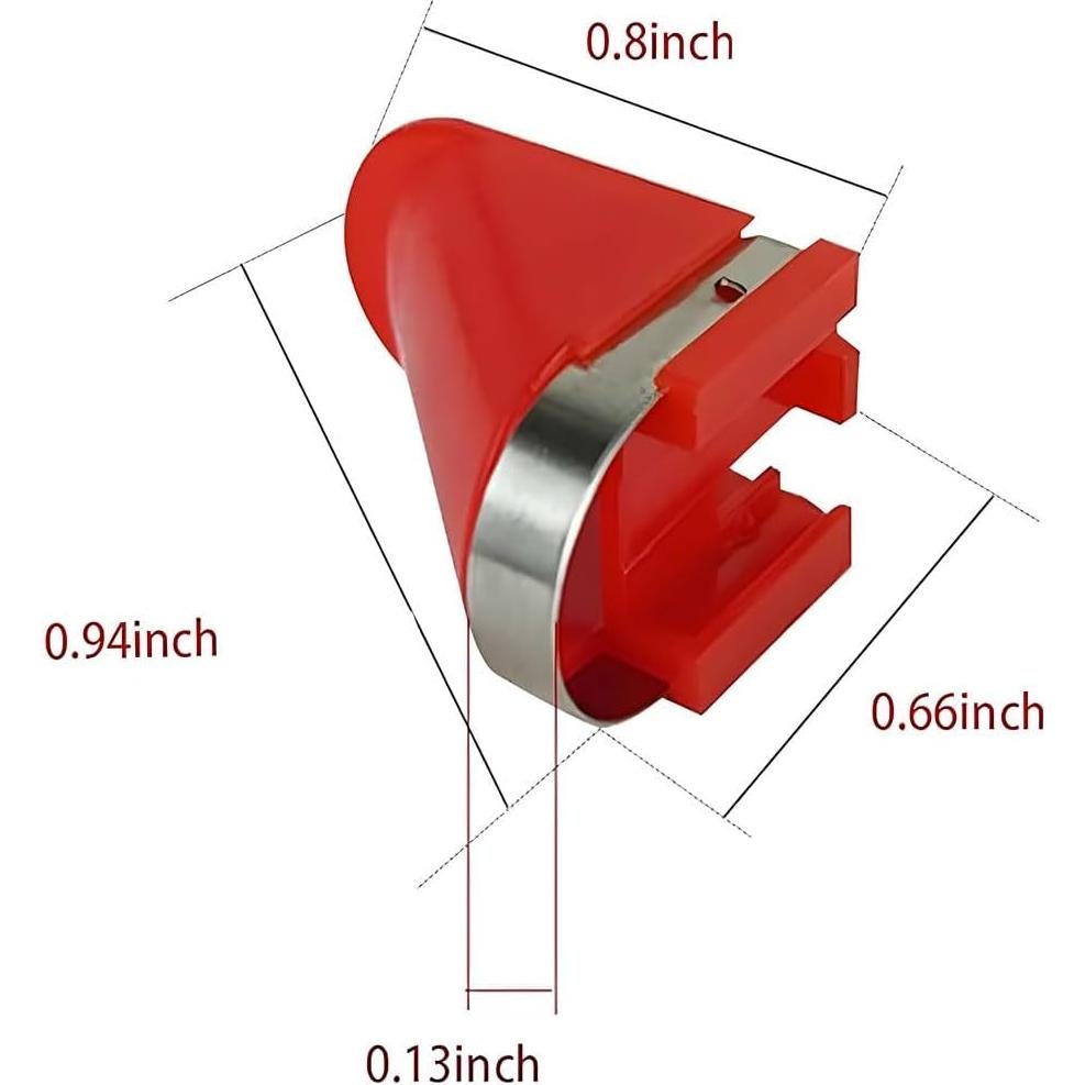 Cuchillas de Repuesto Acero Inoxidable 15 Piezas Pelador Automático