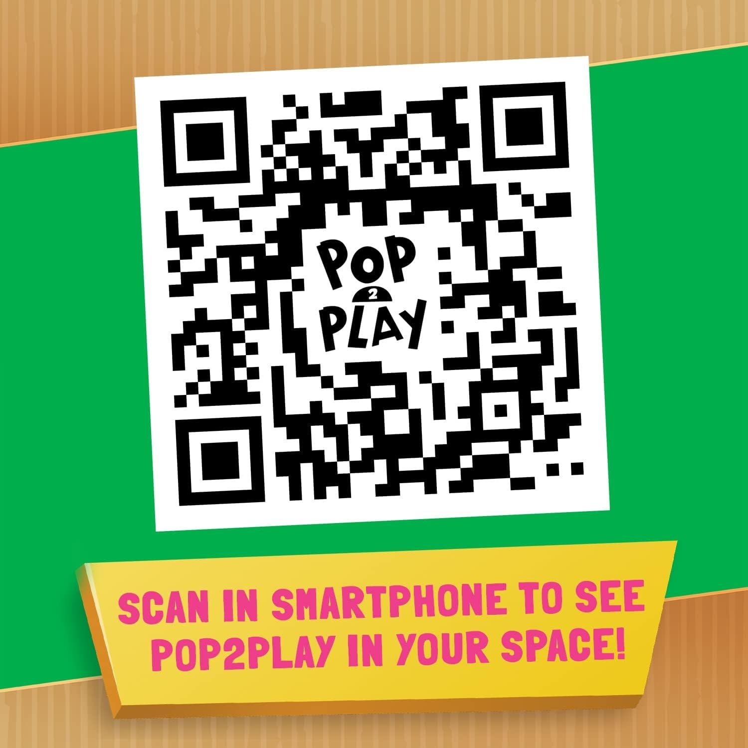 Parque Infantil Interior Pop2Play con Tobogán Plegable Ecológico