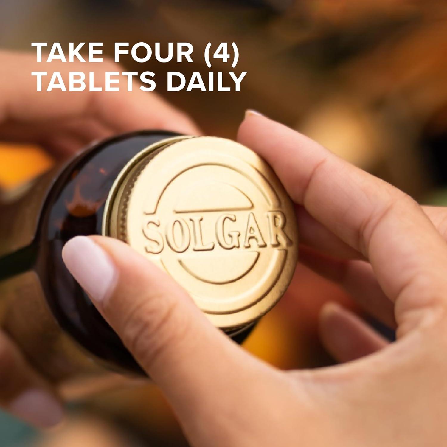 Solgar Magnesio Quelado 250 Tabletas - Vegano, Sin Gluten