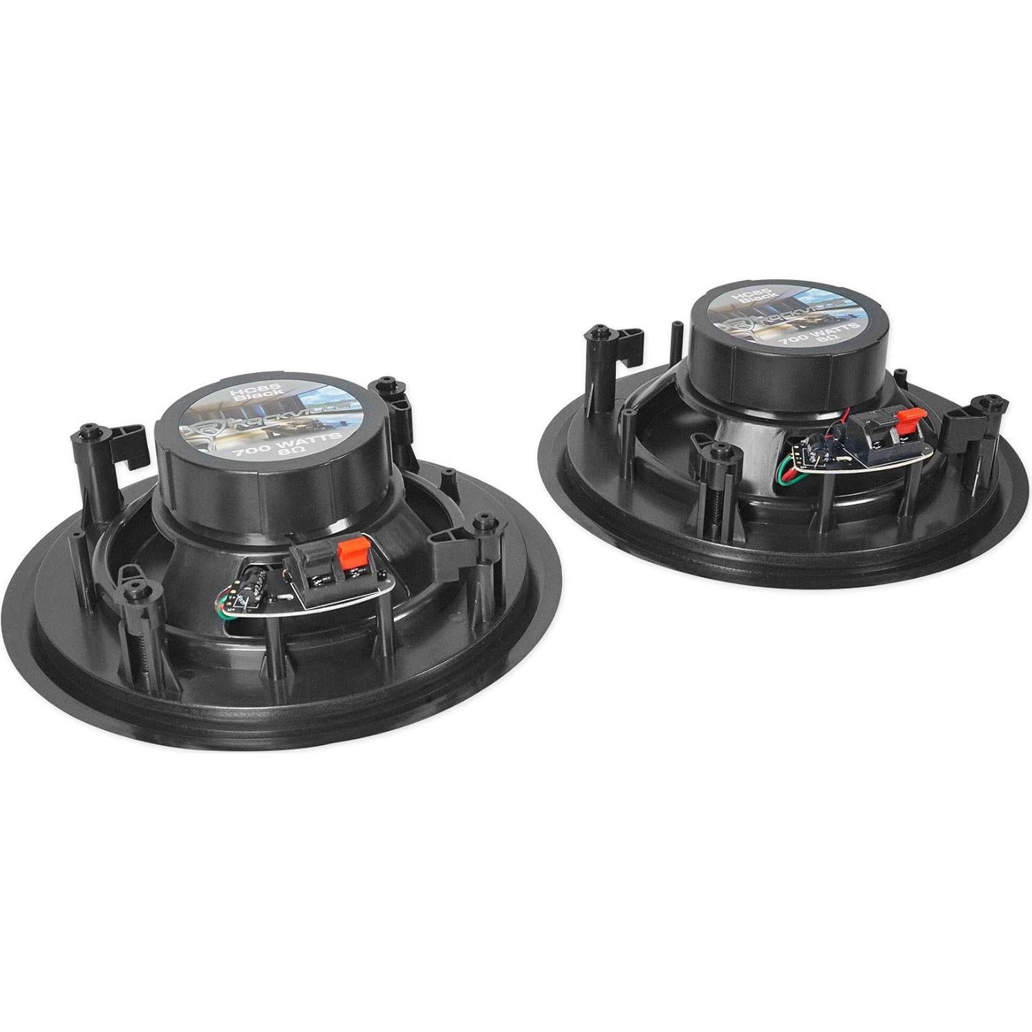 Rockville BluTube Amplificador de Válvulas 70W + 2 Altavoces HC85