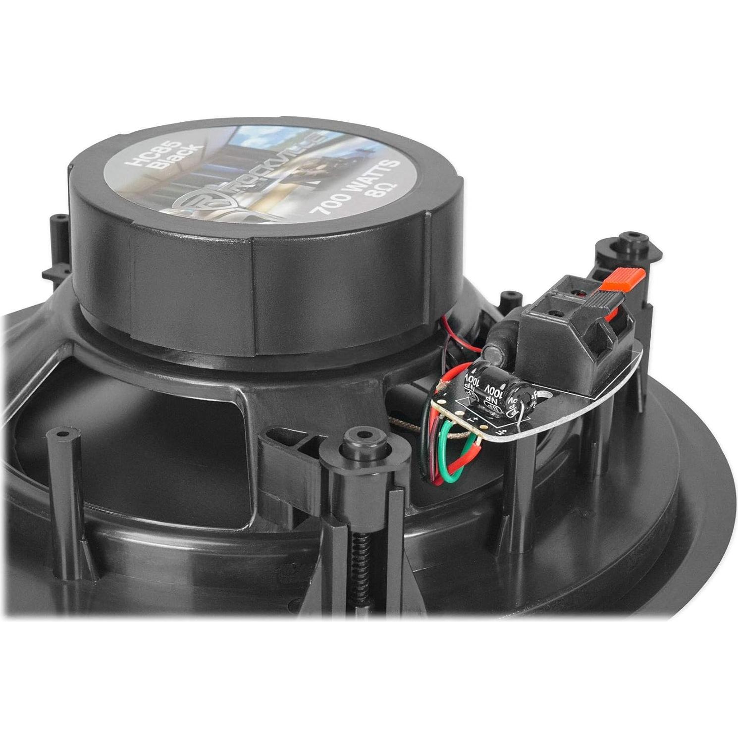 Rockville BluTube Amplificador de Válvulas 70W + 2 Altavoces HC85