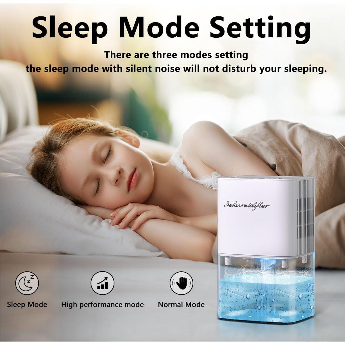 Deshumidificador BeOkay DH-A2 1800ml Silencioso 21.5m²