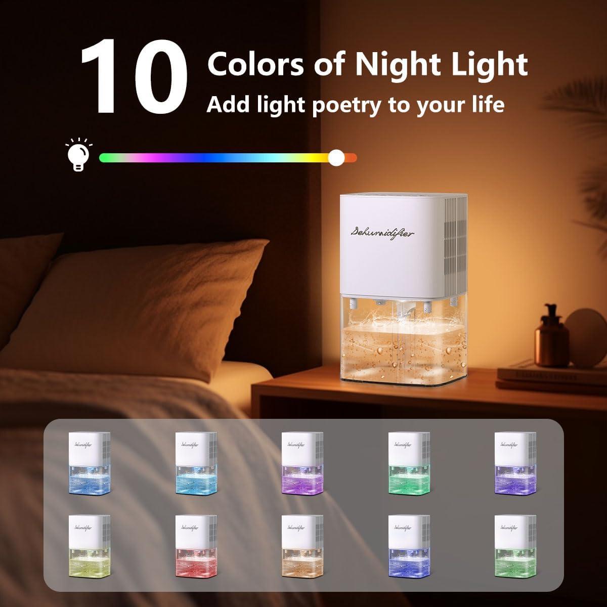 Deshumidificador BeOkay DH-A2 1800ml Silencioso 21.5m²