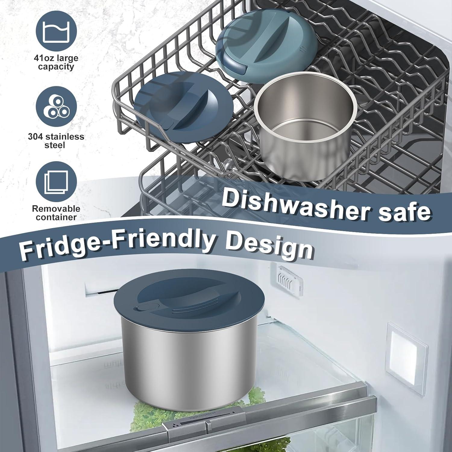 Caja Térmica Eléctrica WisaKey 1.2L 100W a Prueba de Fugas