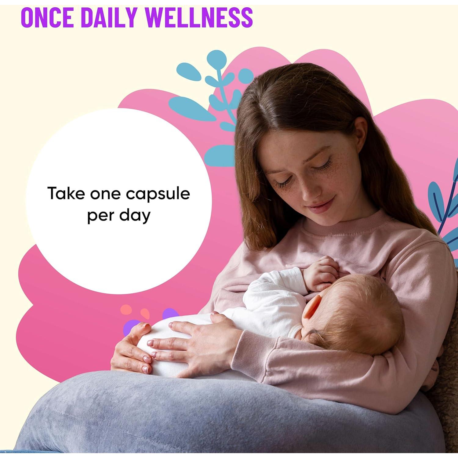 Vitaminas Postnatales Mama's Select - 30 Cápsulas Veganas