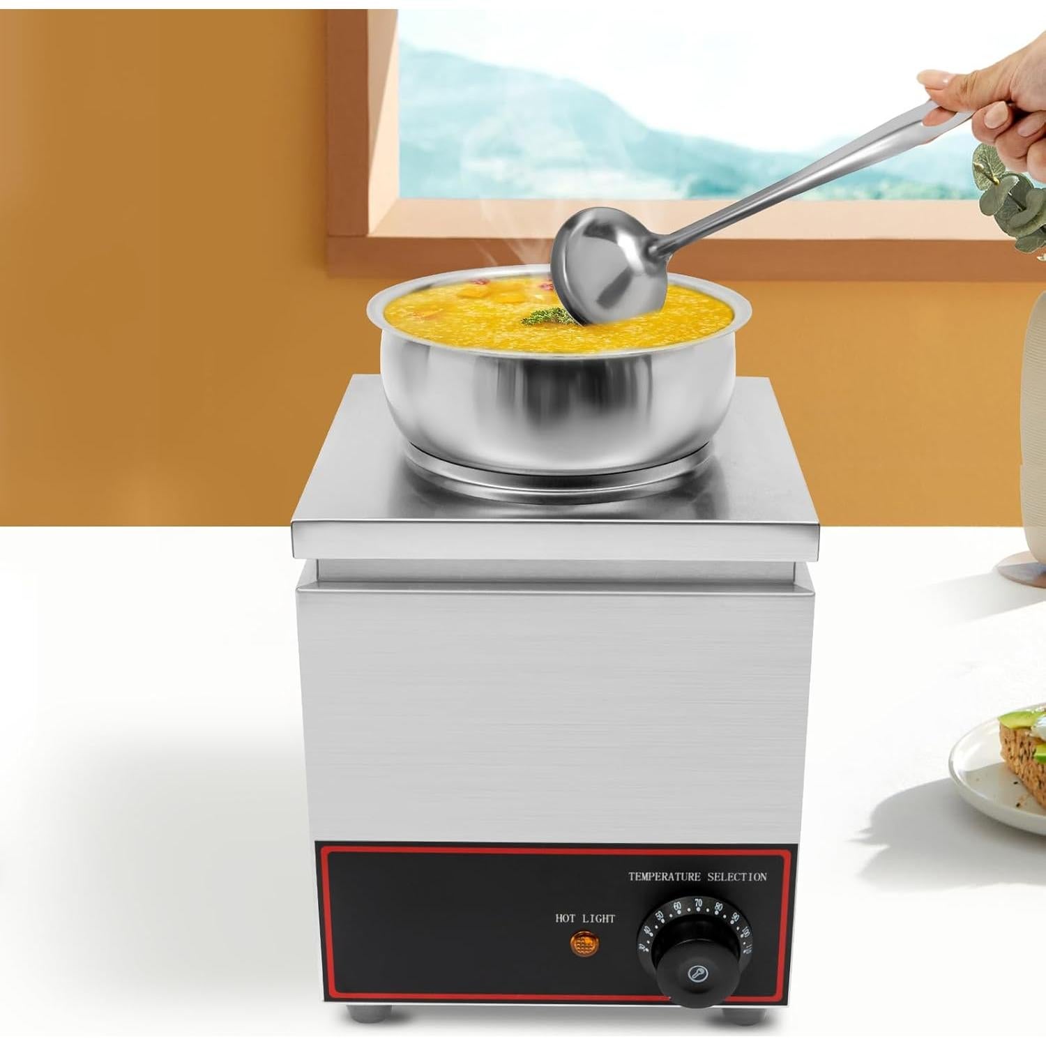 Calentador de Comida Eléctrico SHZICMY 4.23L Temperatura Ajustable