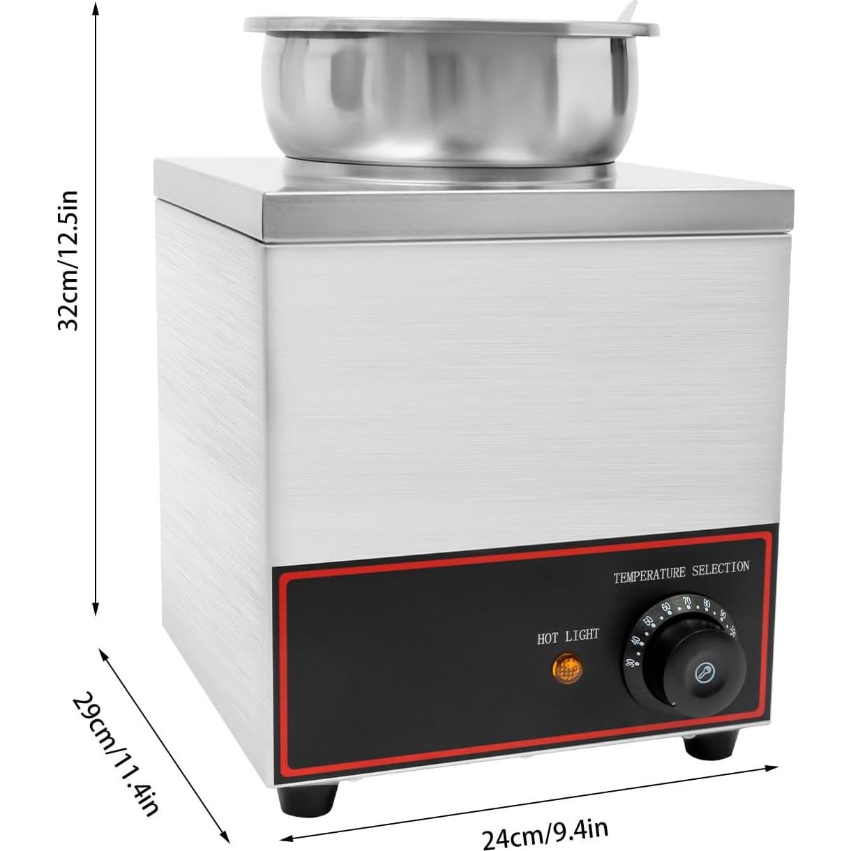 Calentador de Comida Eléctrico SHZICMY 4.23L Temperatura Ajustable