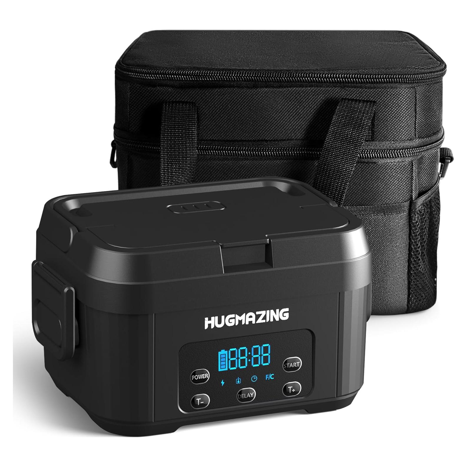 Caja de Almuerzo Eléctrica Hugmazing 1100ML Inalámbrica