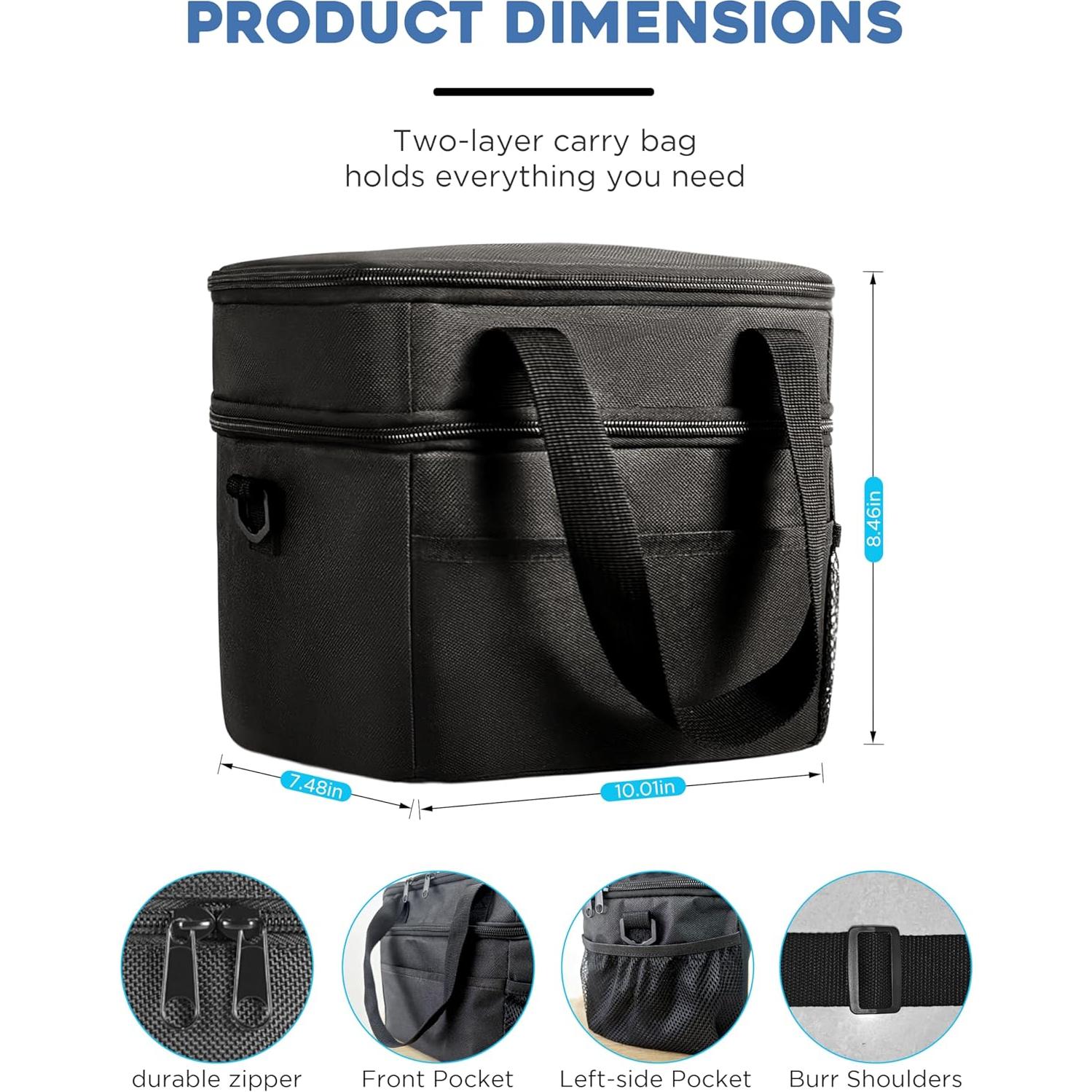 Caja de Almuerzo Eléctrica Hugmazing 1100ML Inalámbrica