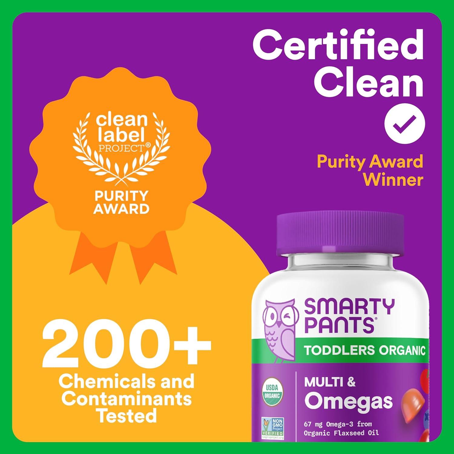 Gomitas Multivitamínicas Orgánicas SmartyPants 60 Unidades