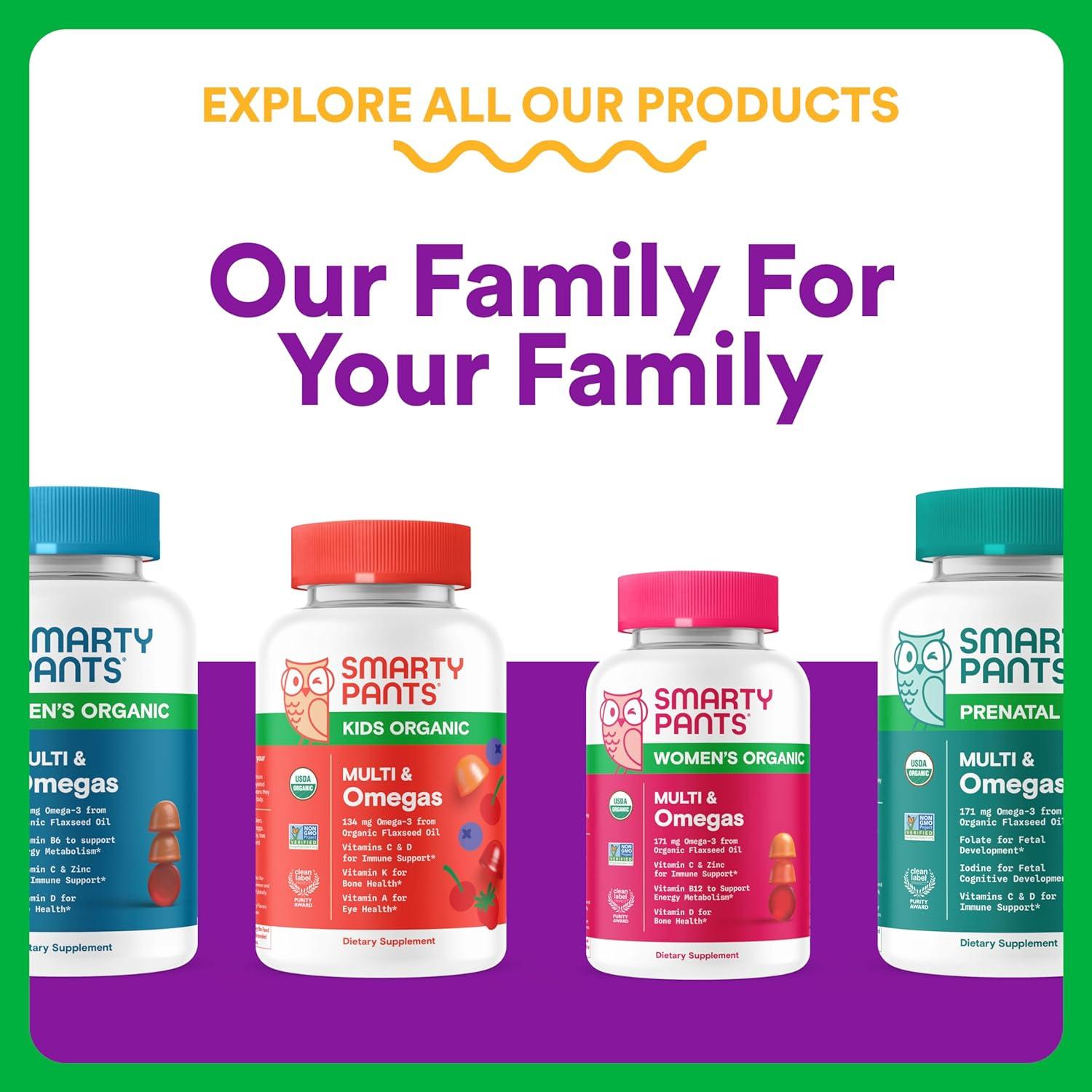 Gomitas Multivitamínicas Orgánicas SmartyPants 60 Unidades