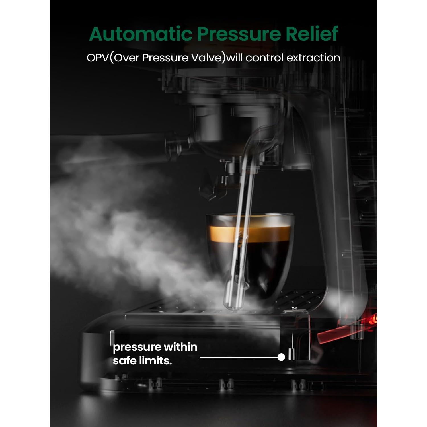 Máquina de café COUPLUX Espresso Doble Caldera 13.56kg