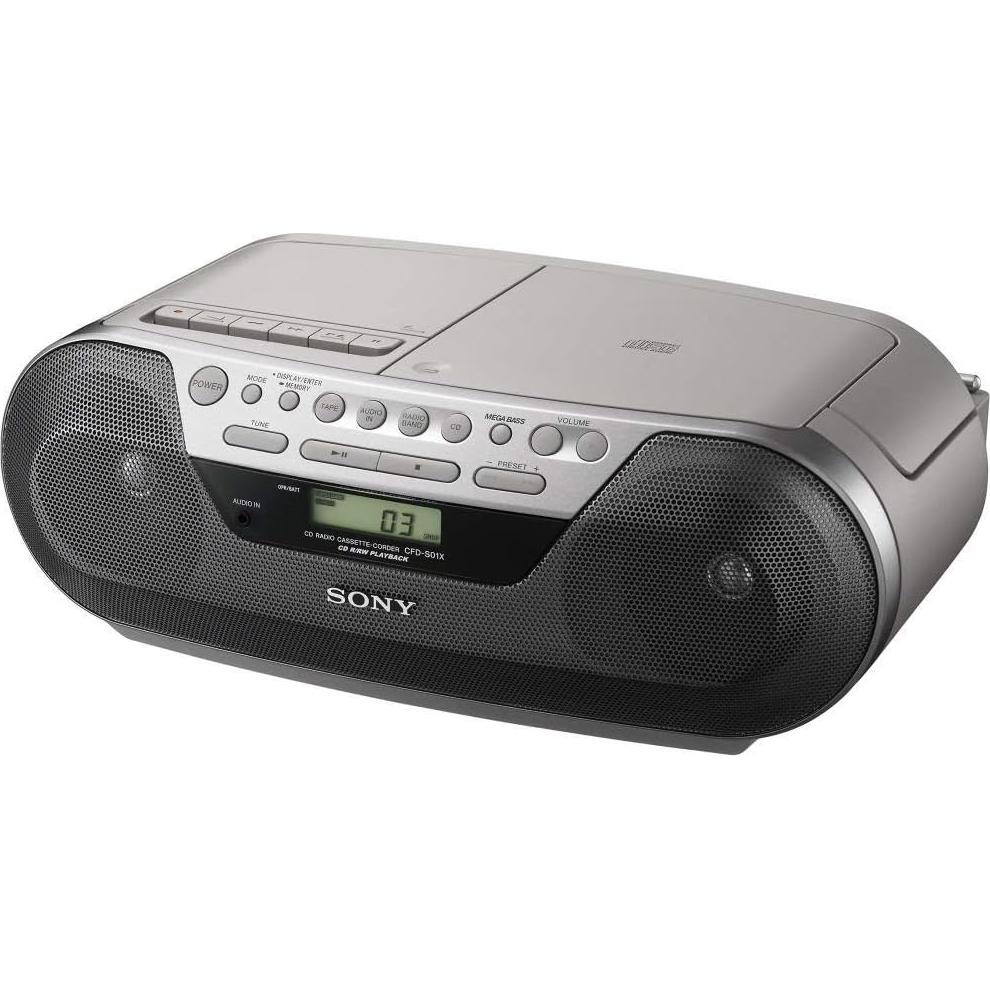 Grabadora Cassette CD Radio Boombox Sony CFDS05 Renovado
