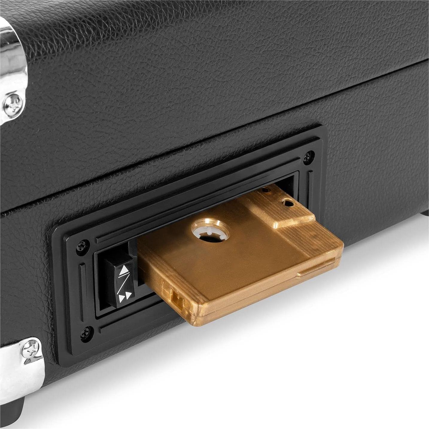 Tocadiscos portátil Victrola Journey+ Cassette 3 velocidades Bluetooth