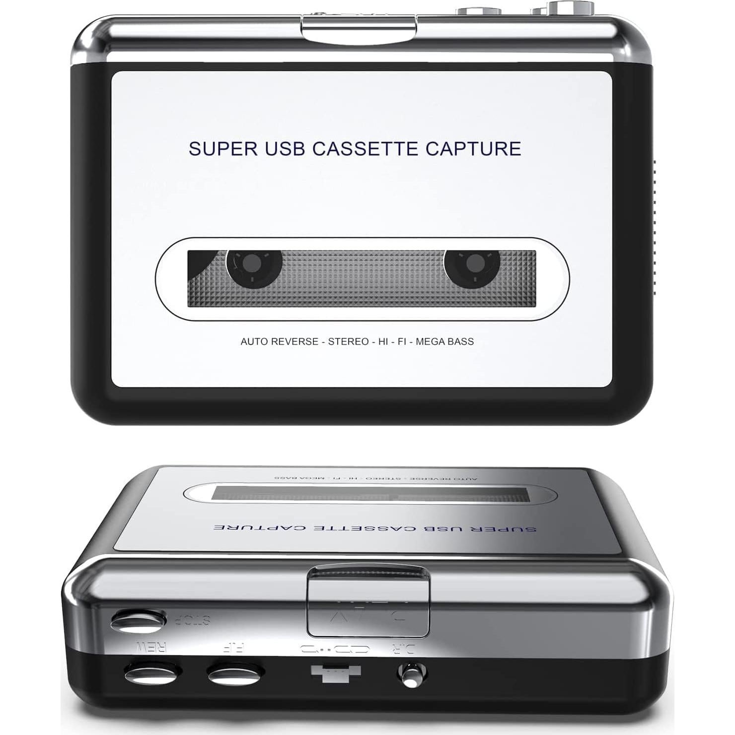 Convertidor de Cinta a MP3 DigitNow BR602 USB Portátil