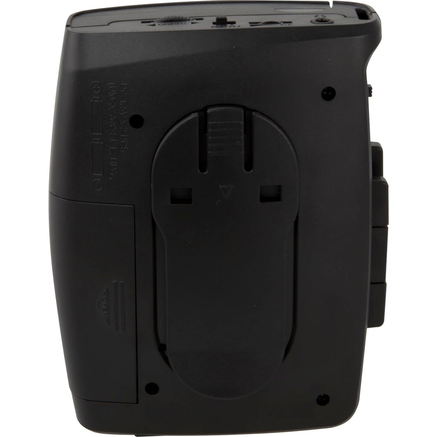 Reproductor de Casetes Portátil GPX CAS337B Rojo/Negro