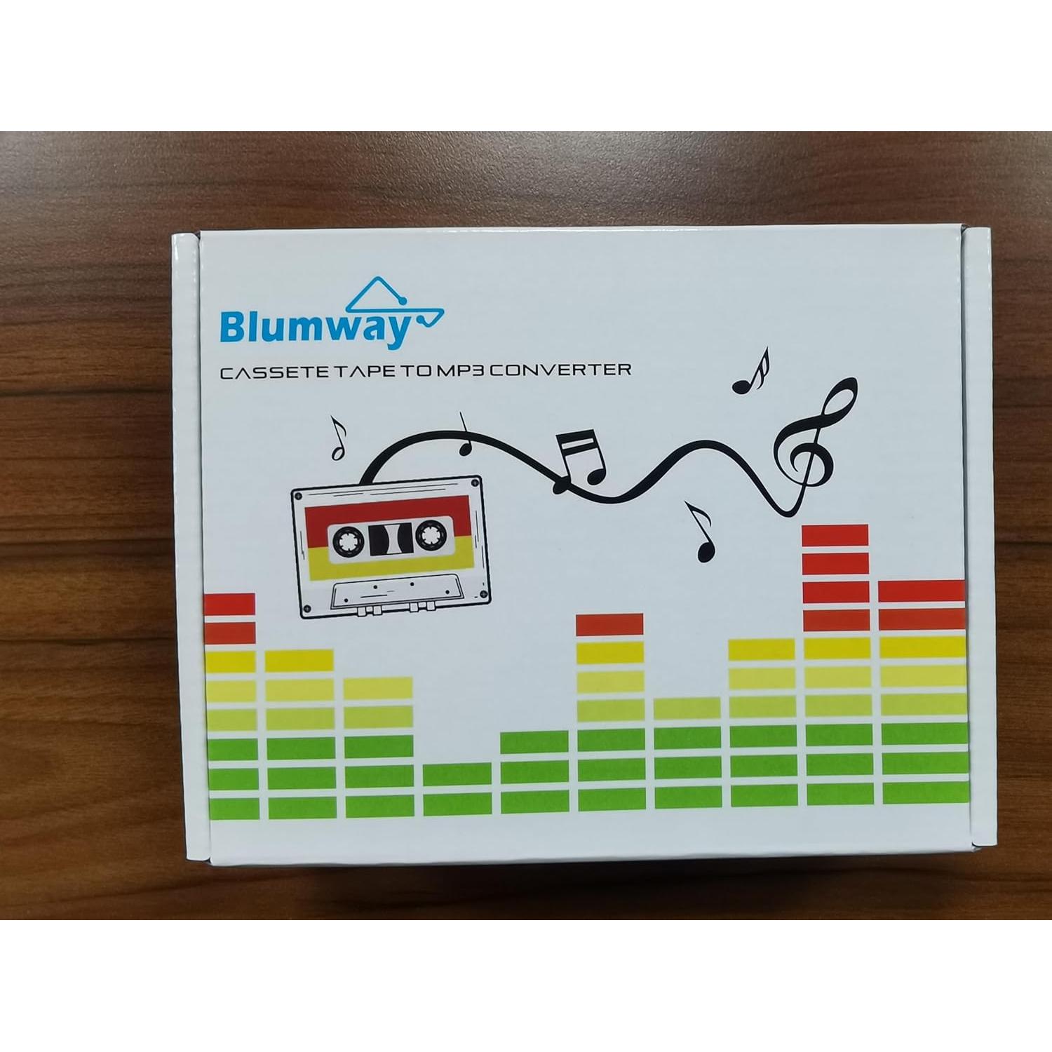 Reproductor de Cinta Cassette Portátil BlumWay a MP3 USB