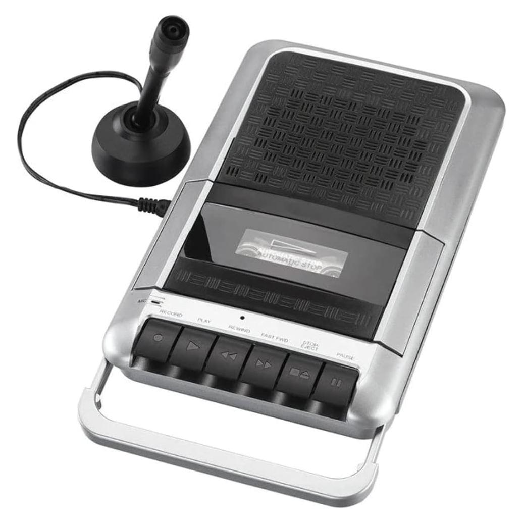 Reproductor y Grabador de Cassettes PROSCAN PRC124AMZ Negro