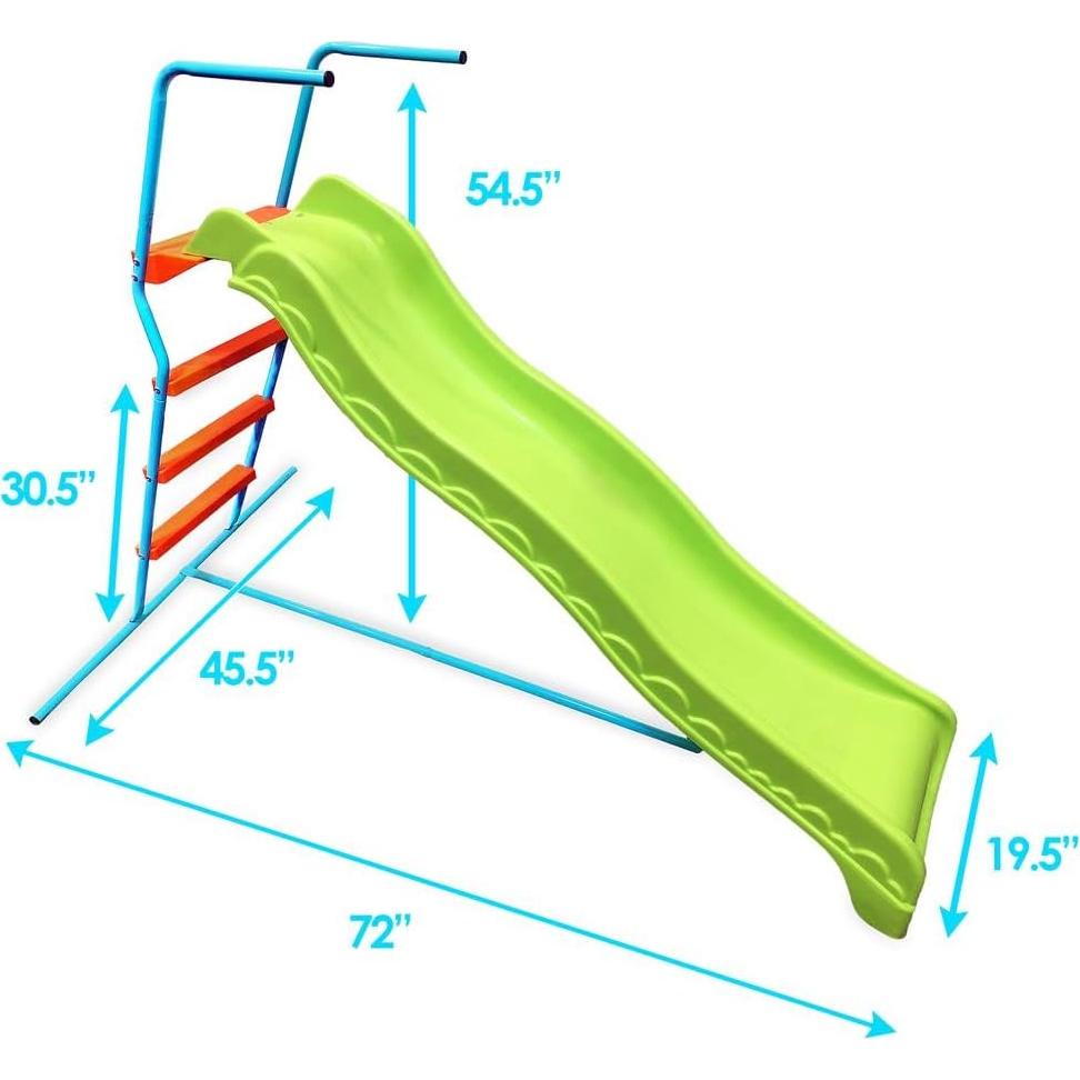 Tobogán Ondulado Toddler Island 1.83m para Niños 3-6 años