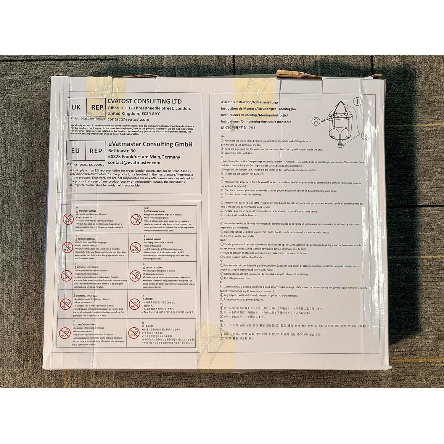 Carpa de Cohete 3 en 1 con Túnel y Piscina de Pelotas