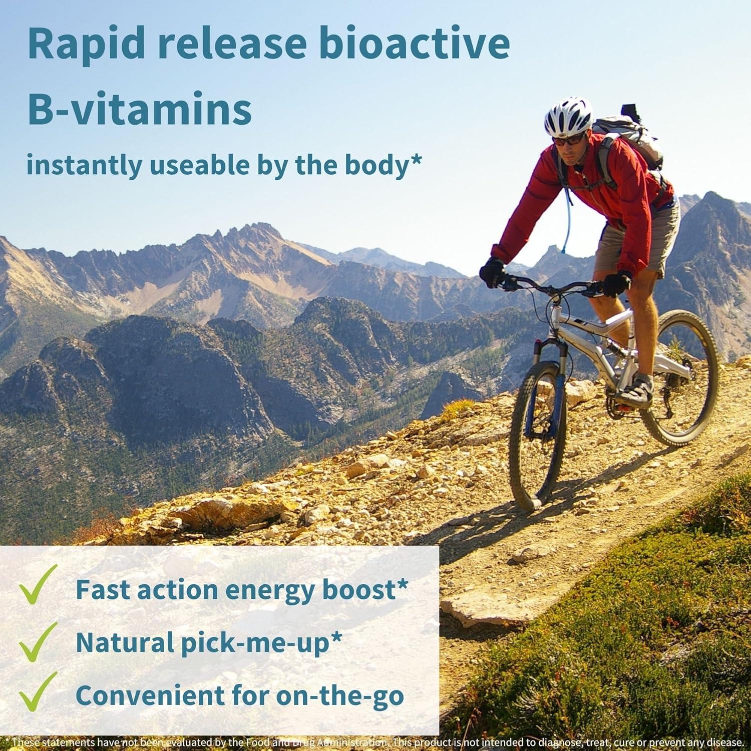 Suplemento Efervescente de Vitaminas B Igennus 20 Tabletas Naranja