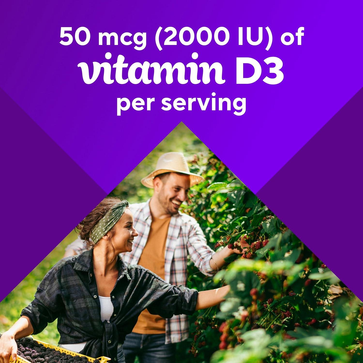Vitafusion Vitaminas Gummy D3 150 Unidades Sabor Frutas