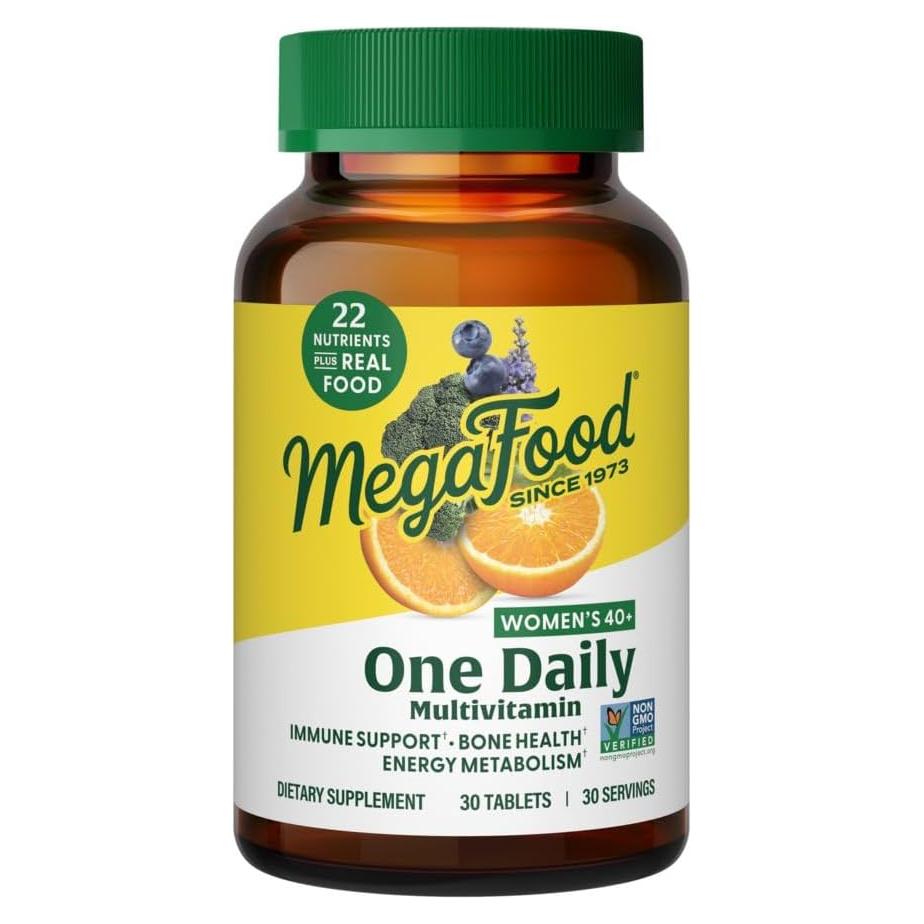 MegaFood Multivitamina Diaria Mujeres 40+ 30 Tabletas