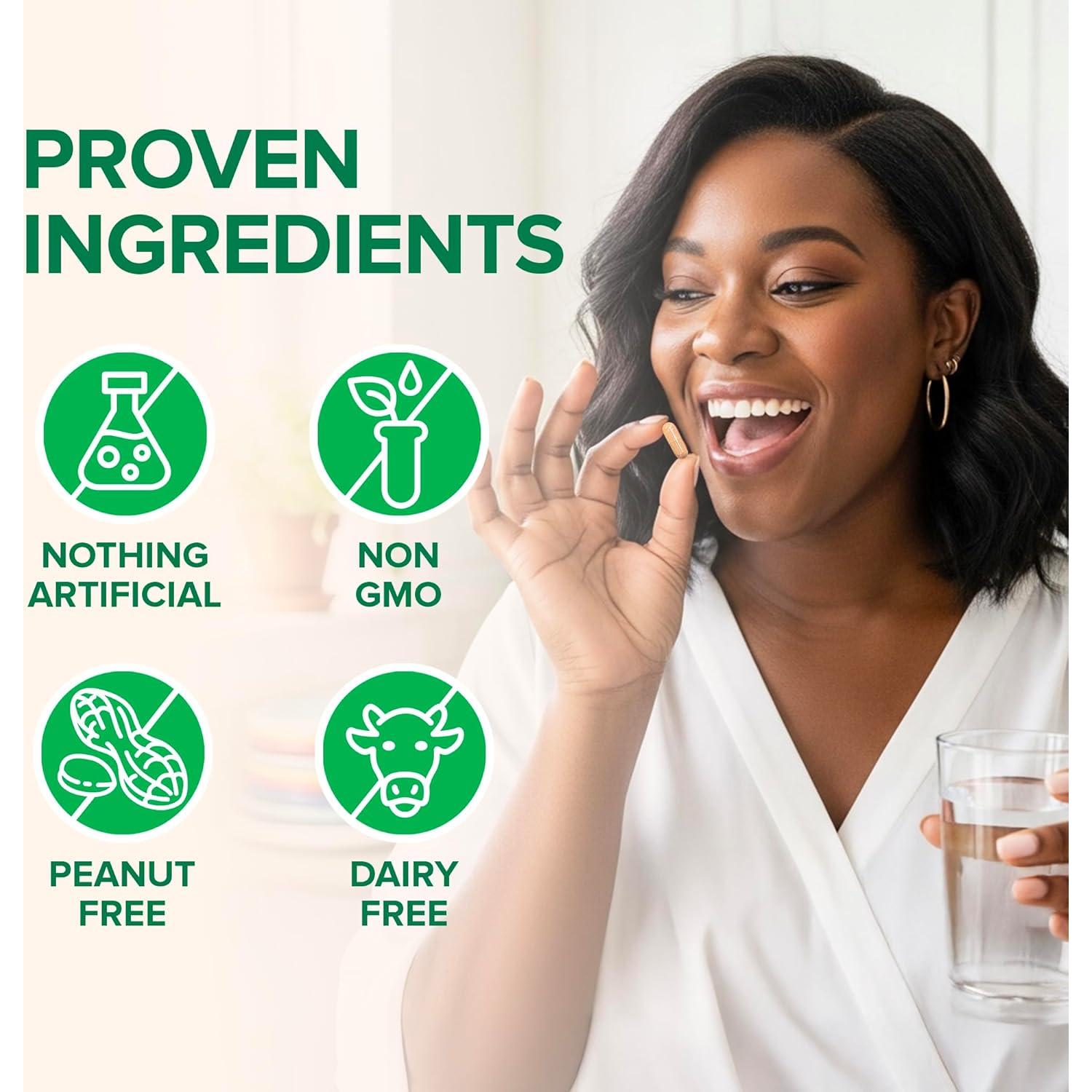 Extracto de Té Verde Zenwise Health 60 Cápsulas Veganas