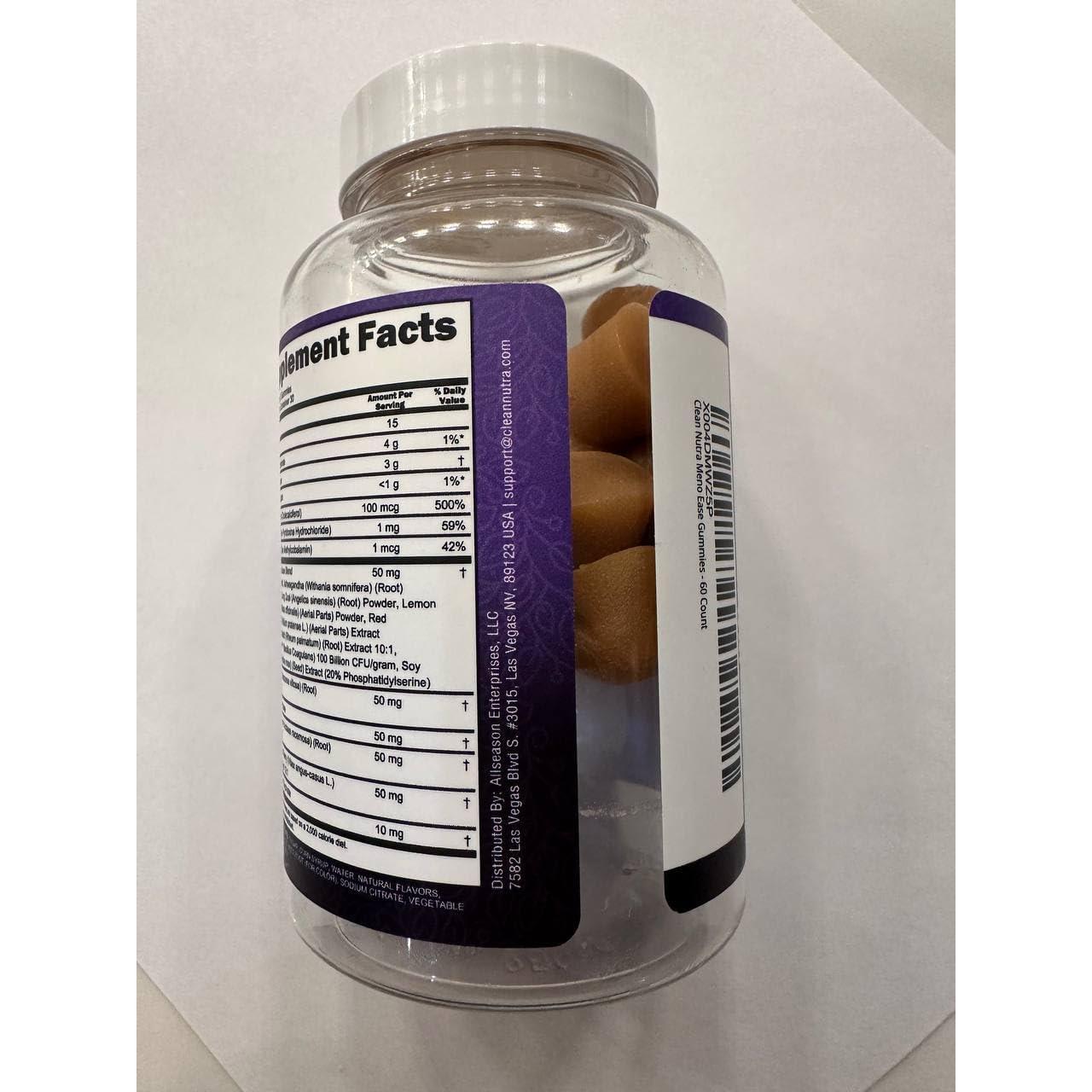 Suplemento Menopausia Gominolas Clean Nutraceuticals 45g