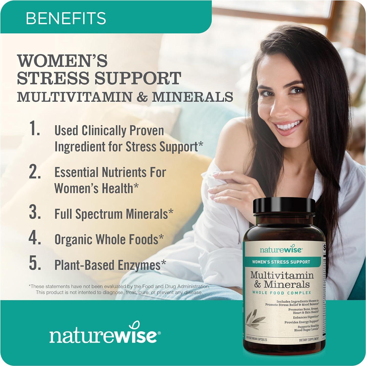 Multivitamina para Mujeres NatureWise + Cúrcuma Curcumina 2250mg