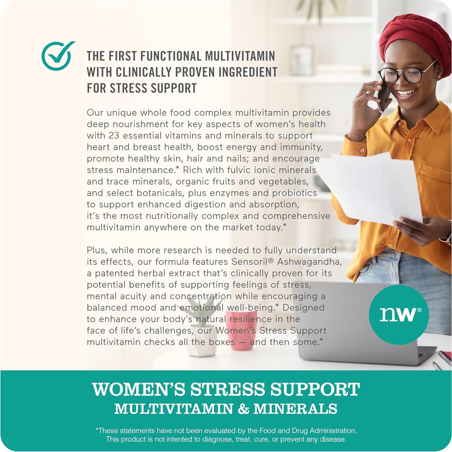 Multivitamina para Mujeres NatureWise + Cúrcuma Curcumina 2250mg