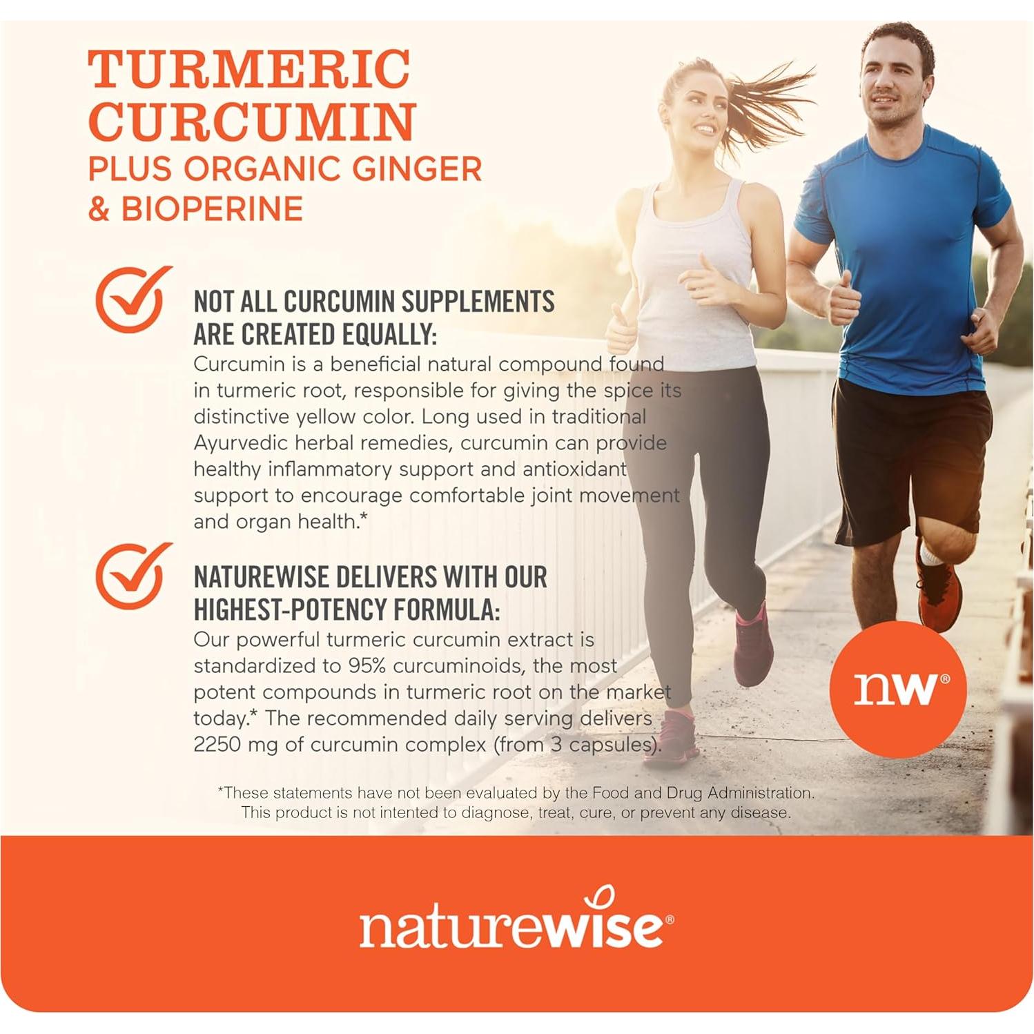 Multivitamina para Mujeres NatureWise + Cúrcuma Curcumina 2250mg