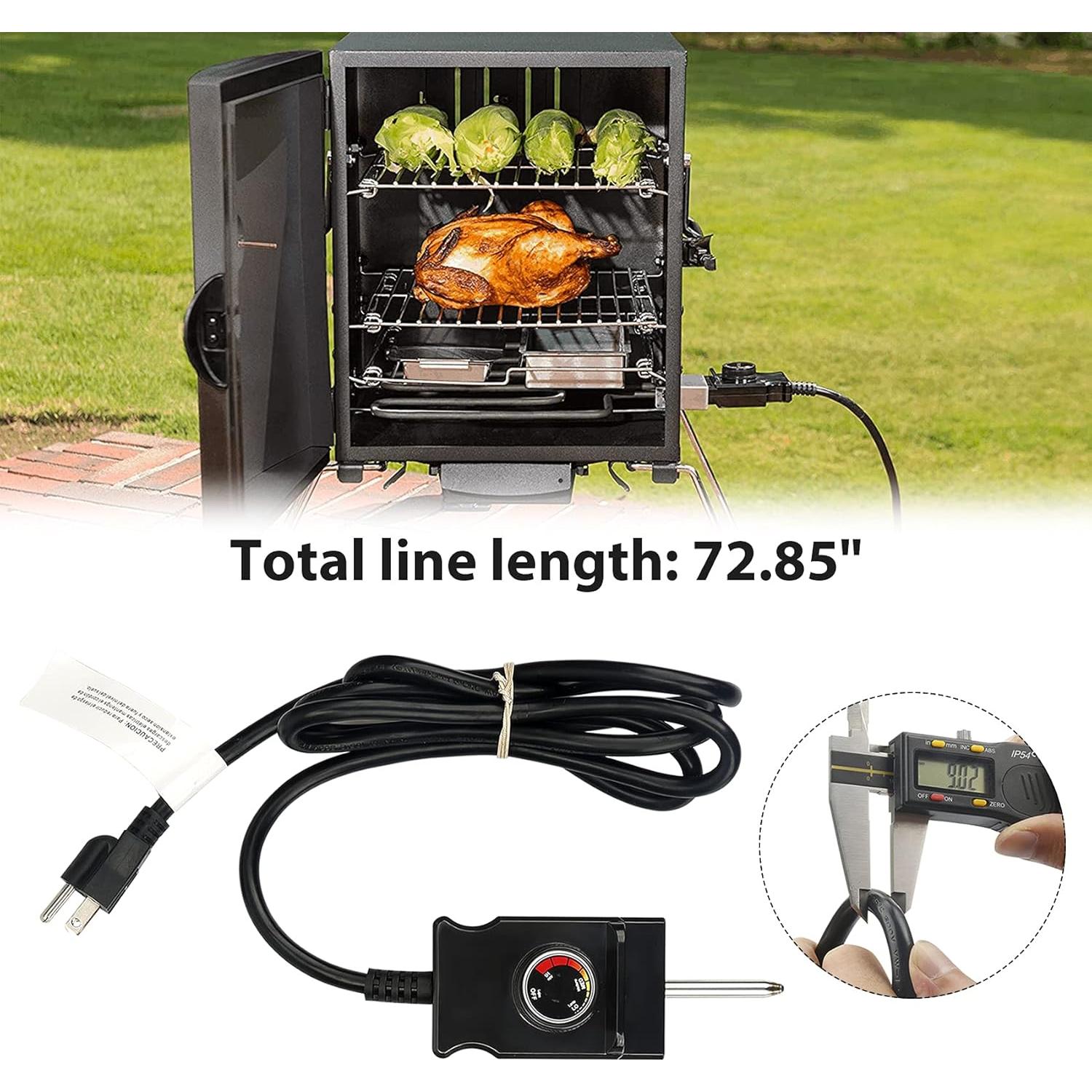 Cable de Alimentación Eléctrico Unidanho para Ahumador Masterbuilt