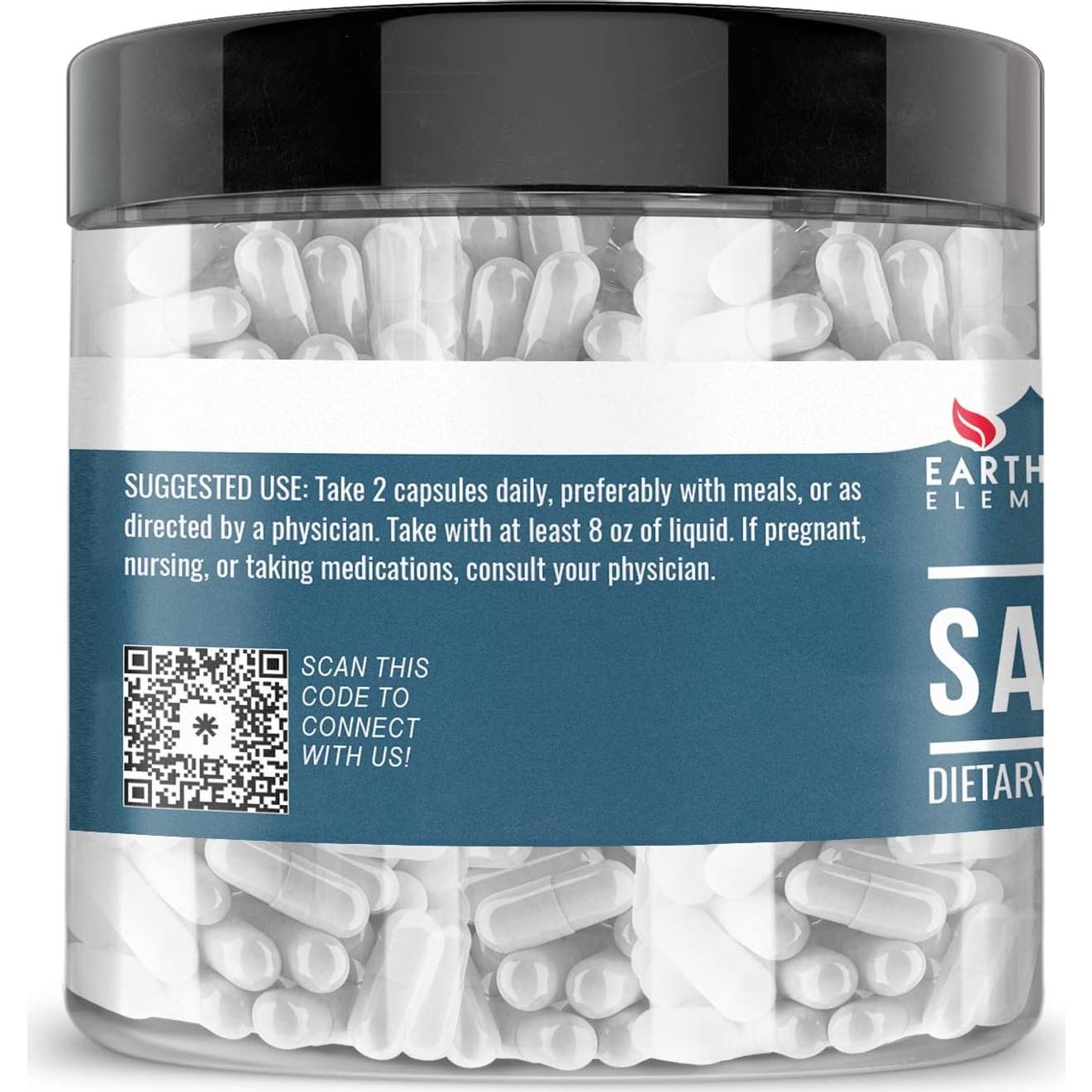 Cápsulas de Saw Palmetto Elementos de la Tierra 200 Unidades