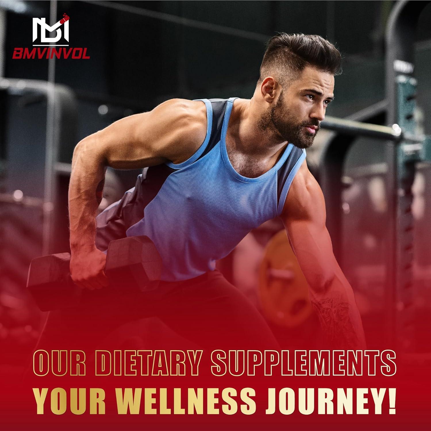 Cápsulas de Hierba de Cabra Caliente BMVINVOL - 60 Veganas