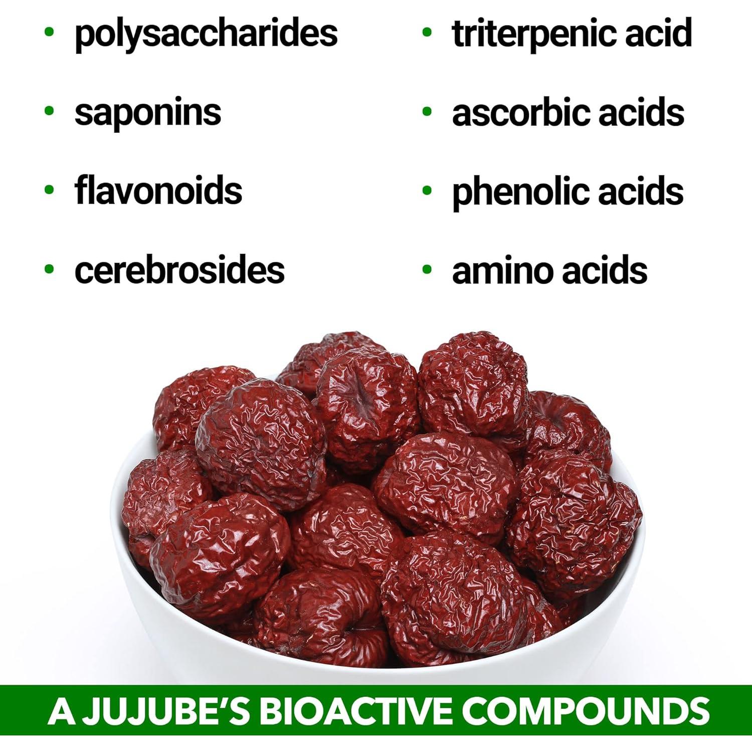 Jujubes Orgánicos JUJUME 170g - Superalimento Natural